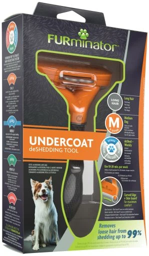 FURminator Brush For Medium Longhair Dogs 7 FURminator Brush For Medium Longhair Dogs - Image 7