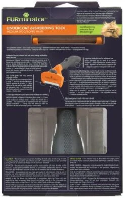 FURminator Brush For Medium Longhair Dogs 17 FURminator Brush For Medium Longhair Dogs -Pet Supplies-Dogs Shop cepillo para perros medianos de pelo largo 9 g