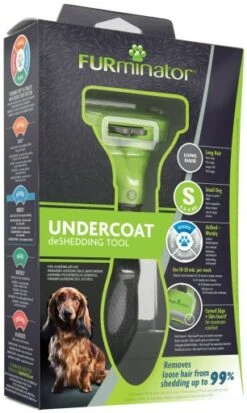 FURminator Brush For Small Longhair Dogs 15 FURminator Brush For Small Longhair Dogs -Pet Supplies-Dogs Shop cepillo para perros pequenos de pelo largo 7 g