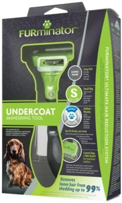 FURminator Brush For Small Longhair Dogs 17 FURminator Brush For Small Longhair Dogs -Pet Supplies-Dogs Shop cepillo para perros pequenos de pelo largo 9 g