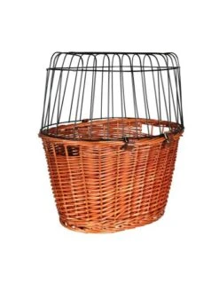 Trixie Basket For Bike With Grid -Pet Supplies-Dogs Shop cesta bicicleta madeira 641b57b6b6fe9 g