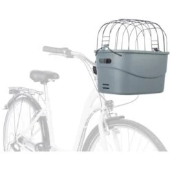 Trixie Grey Bike Basket -Pet Supplies-Dogs Shop cesta para bicicletas 646cc8d257bc8 g