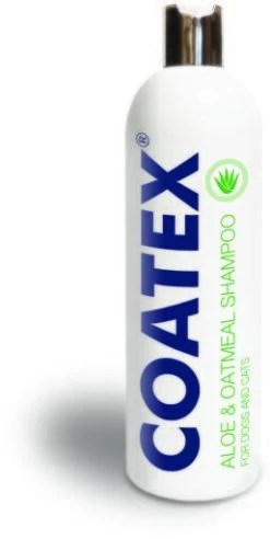VetPlus Coatex Aloe And Oat Shampoo For Sensitive Skin In Dogs And Cats