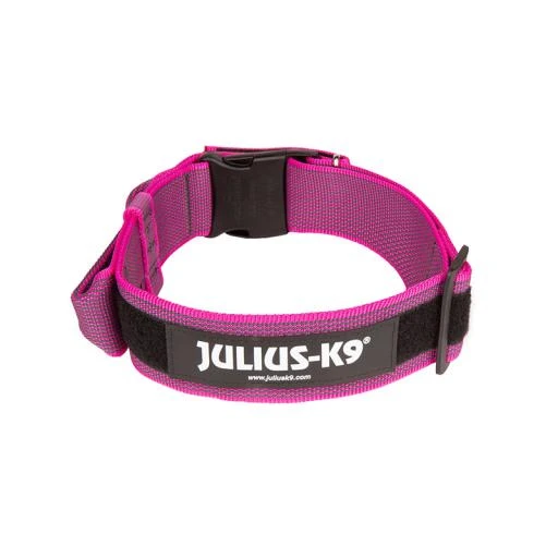 Julius K9 Color & Gray Necklace With Pink Handle 3 Julius K9 Color & Gray Necklace With Pink Handle - Image 3
