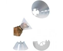 Ferribiella Elizabethan Plastic Collar -Pet Supplies-Dogs Shop collardog 628d15b4a568e g