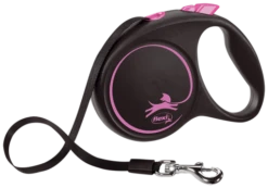 Flexi Black Design Strap Pink Strap