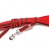Julius K9 Red Long Rubberized Long Leash With Handle For Dogs