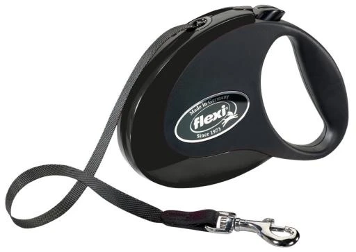 Flexi Style Leash Black Strap 1 Flexi Style Leash Black Strap