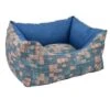 Nayeco Rectangular Eco Line Deep Blue Rectangular Crib For Dogs