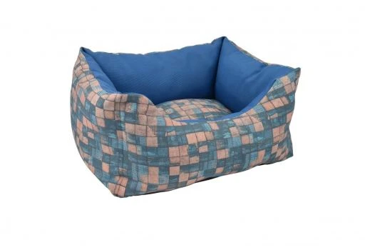 Nayeco Rectangular Eco Line Deep Blue Rectangular Crib For Dogs 1 Nayeco Rectangular Eco Line Deep Blue Rectangular Crib For Dogs