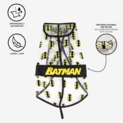 For Fan Pets Adjustable Raincoat Batman For Dogs -Pet Supplies-Dogs Shop for fan pets impermeabile batman licenza ufficiale dc comics 4 600x600 6220e36fc577b 627b6a2f1099d g