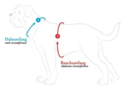 Hunter Harness Divo Reflect, Red/Grey -Pet Supplies-Dogs Shop harness measur 400x 63880442e42d3 g