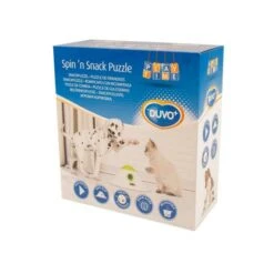 Duvo Plus Juguete Interactivo Spin'N Snack Puzzle Para Perros Y Gatos -Pet Supplies-Dogs Shop juguete interactivo duvo 6492fda874355 g