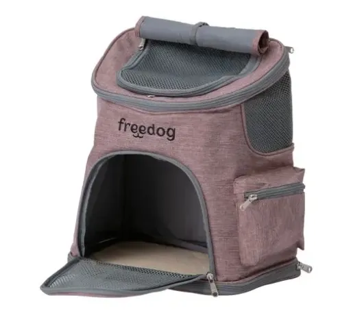 Freedog Makalu Brown Makalu Backpack For Dogs And Cats 2 Freedog Makalu Brown Makalu Backpack For Dogs And Cats - Image 2