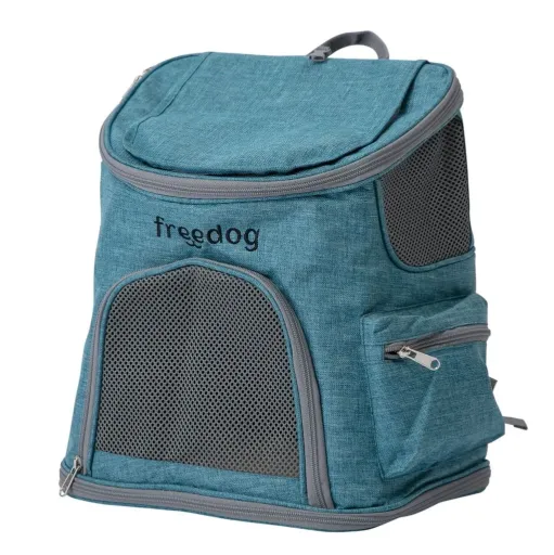 Freedog Sky Blue Makalu Backpack For Dogs And Cats 2 Freedog Sky Blue Makalu Backpack For Dogs And Cats - Image 2