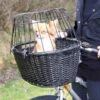 Trixie Wicker Bike Basket Osc., Grid