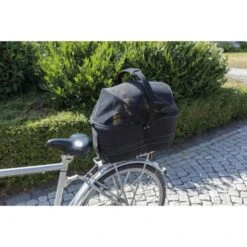 Trixie Cesta Para Bicicletas Portaequipajes Ancho Negro -Pet Supplies-Dogs Shop pho pro dog 13110 4 6221e2505f901 g