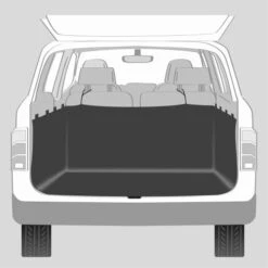 Trixie Cargo Tray, Nylon, 2.30x1.70 M, Black -Pet Supplies-Dogs Shop protector maletero perro 63a2ff57ac788 g