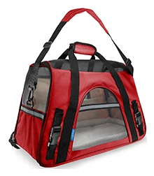 Freedog Carrier Fly Red Fabric