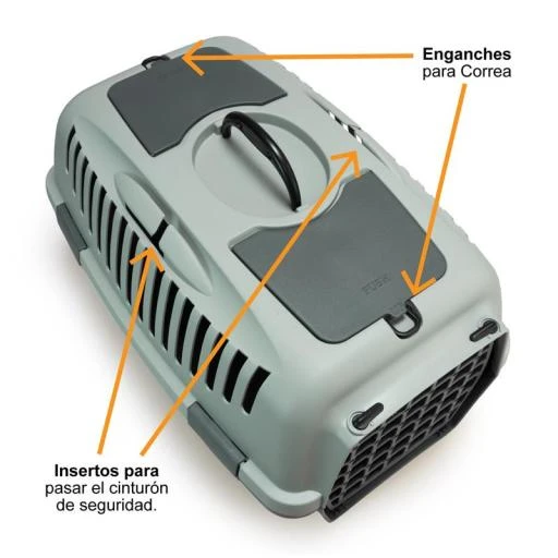 Arquivet Ecoline Recycled Plastic Dog & Cat Kennel 3 Arquivet Ecoline Recycled Plastic Dog & Cat Kennel - Image 3